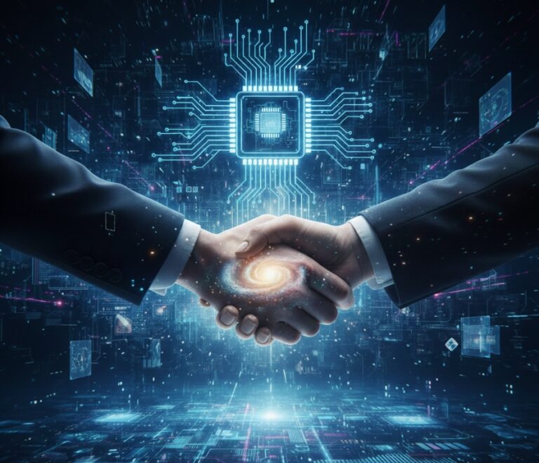 (주)바른테크의 고객 맞춤형 계측 솔루션 제공을 위한 비즈니스 파트너십 및 신뢰의 악수 이미지